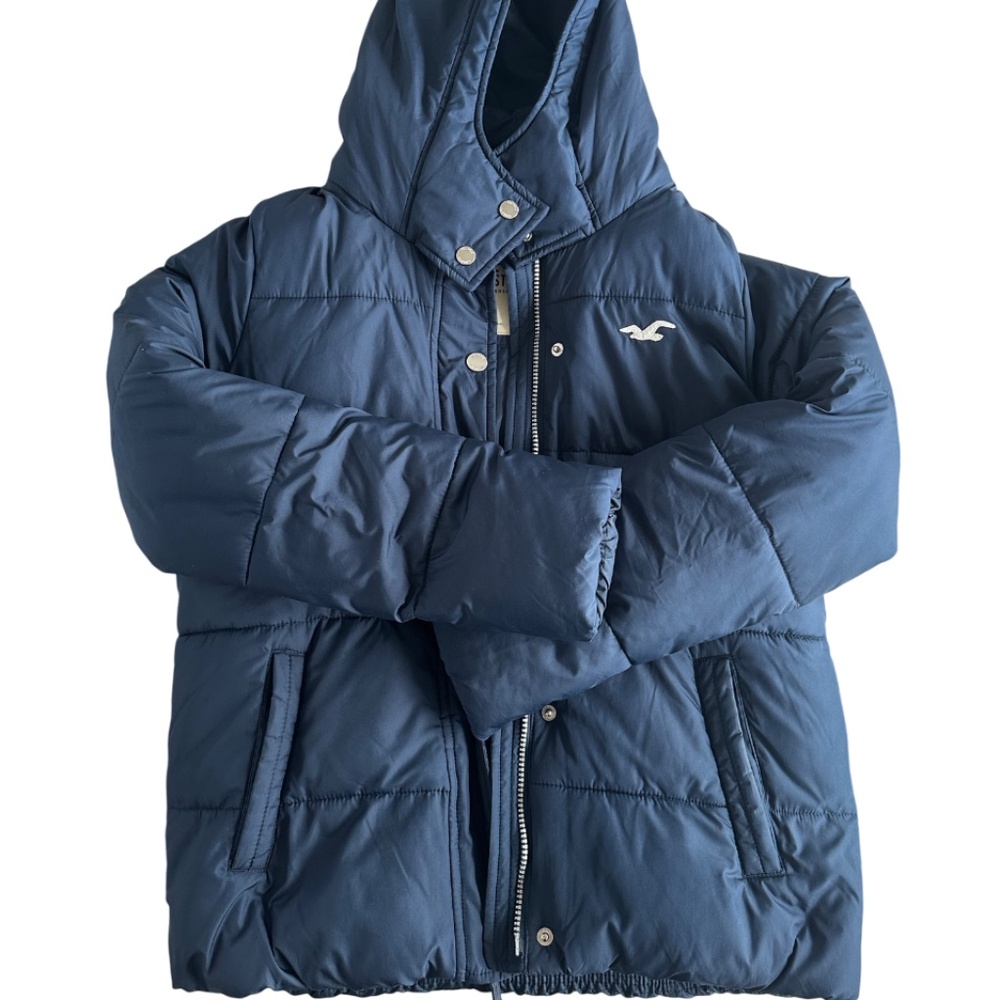 Hollister Navy Winter Jacket